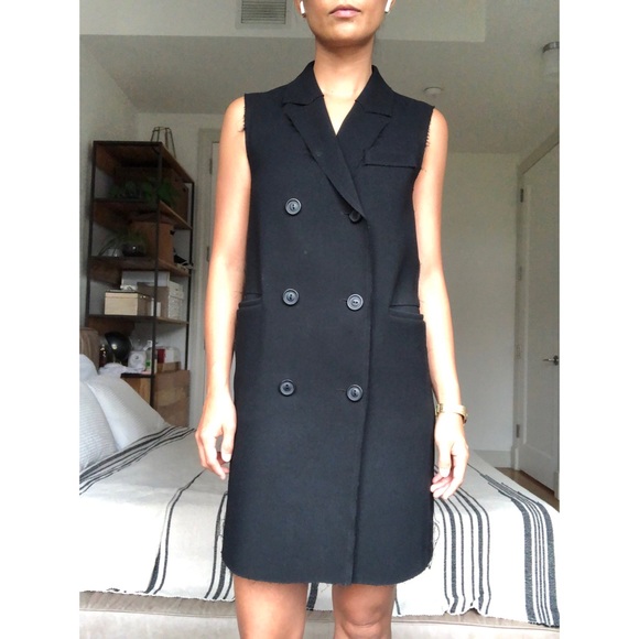 vest dress topshop